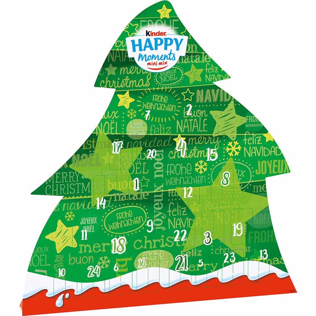 Ferrero kinder Happy Moments Mini Mix Adventskalender 133g