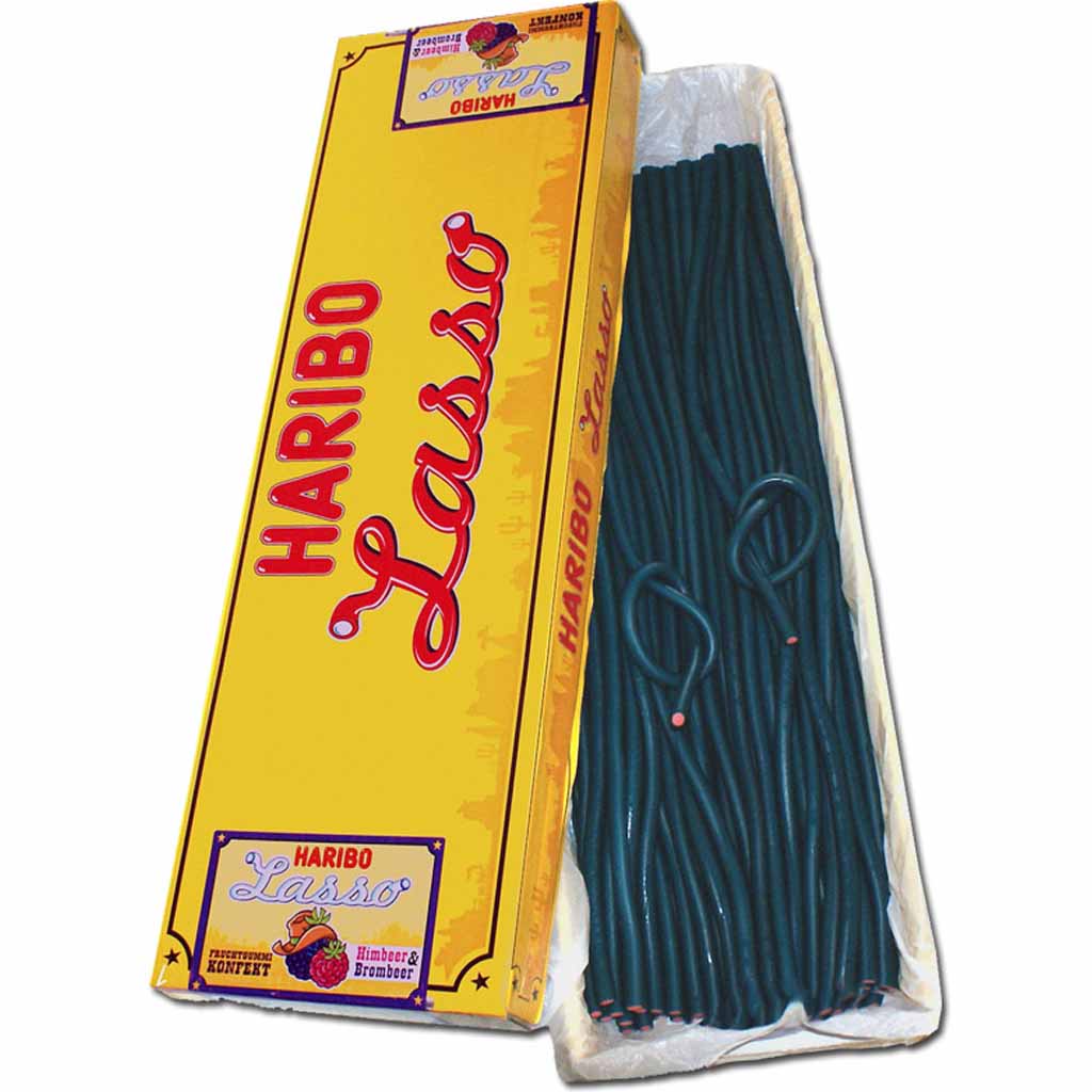 Haribo Lasso Himbeere & Brombeere 50er 3500g MHD:30.5.23