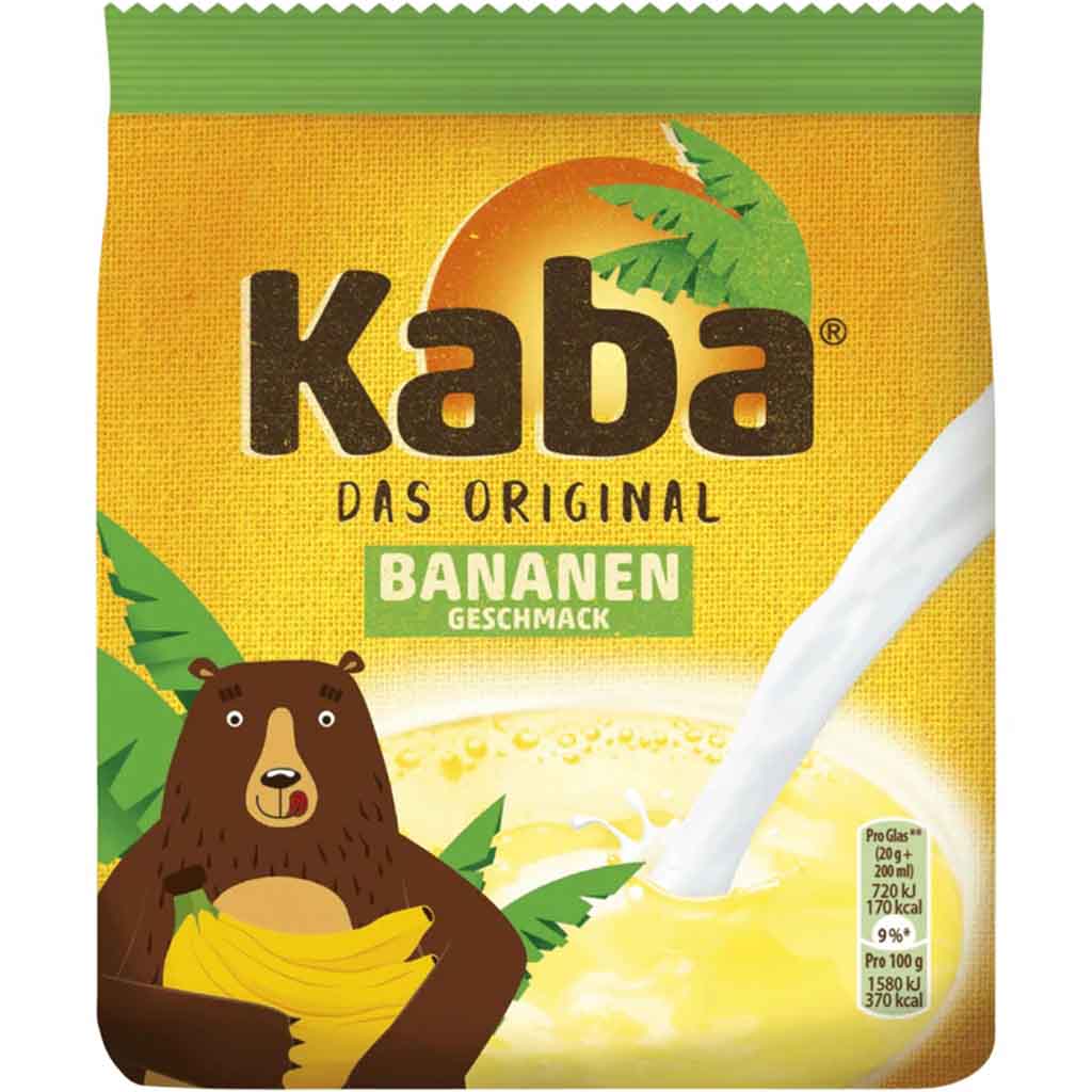 Kaba Getränkepulver Bananengeschmack 400g MHD:23.2.25