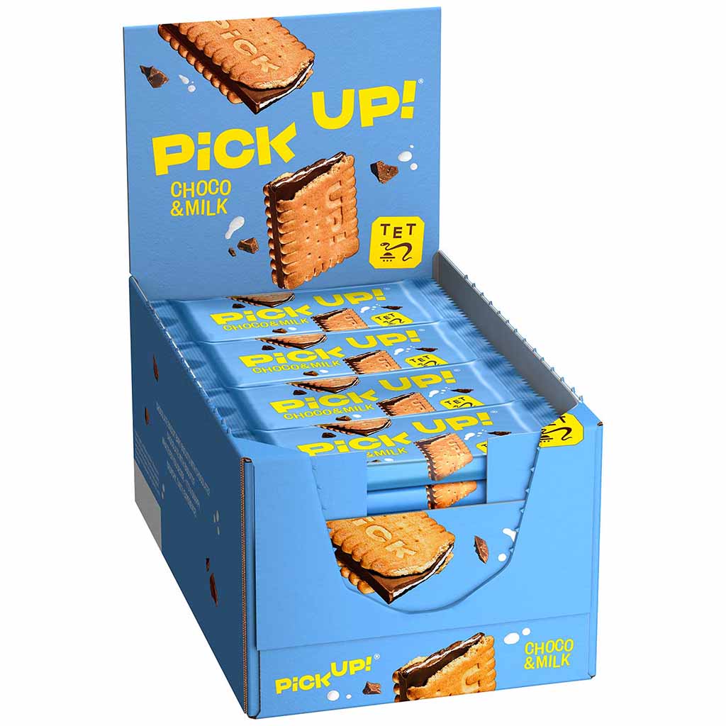 Leibniz PiCK UP! Choco & Milk 24x 28g Schokoriegel