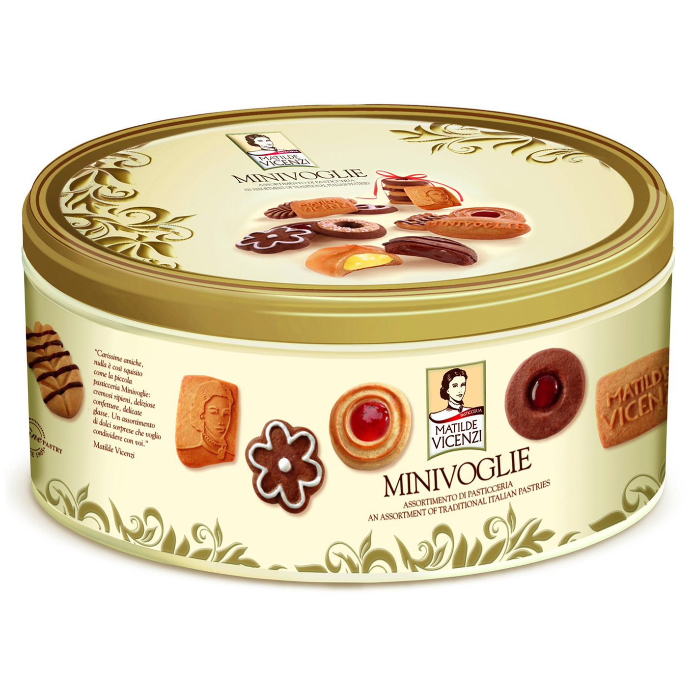 Matilde Vicenzi Minivoglie Italienisches Feingebäck 500g MHD:30.6.25