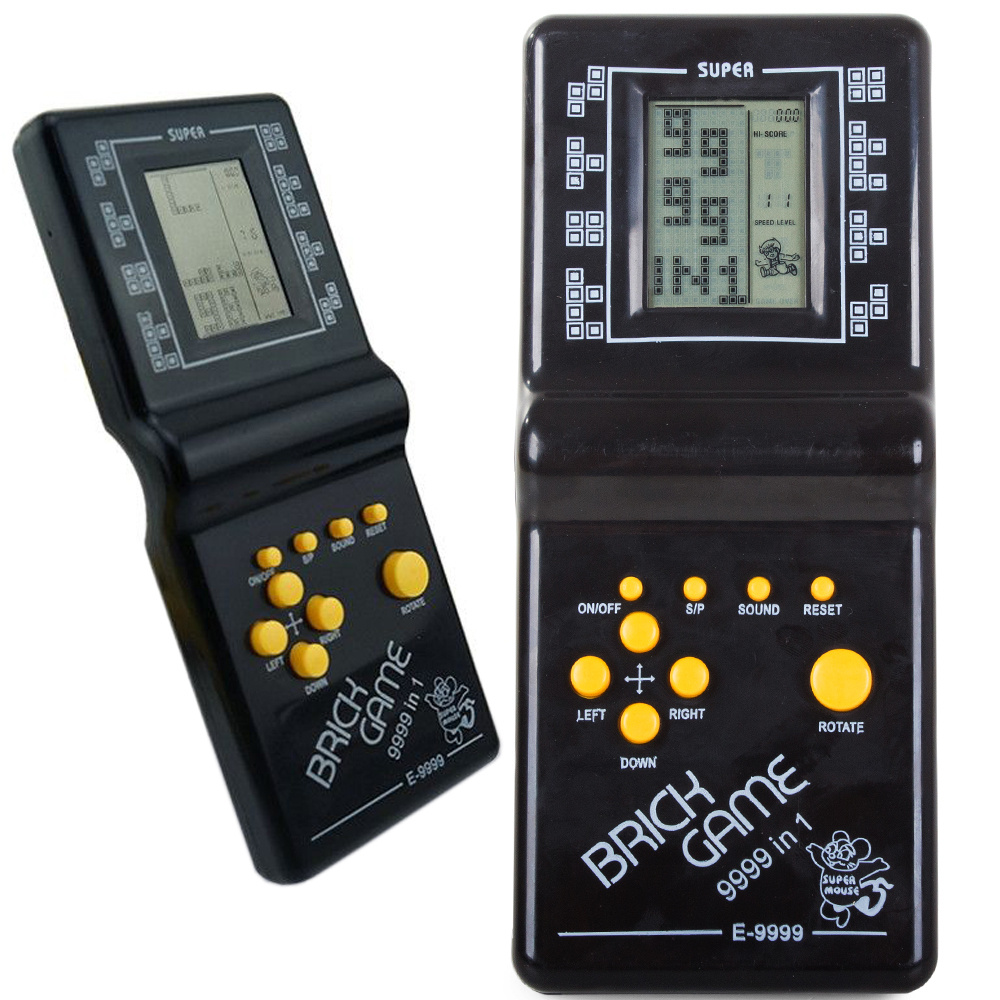 ELEKTRONISCHES TETRIS-SPIEL RETRO-TASCHENKONSOLE