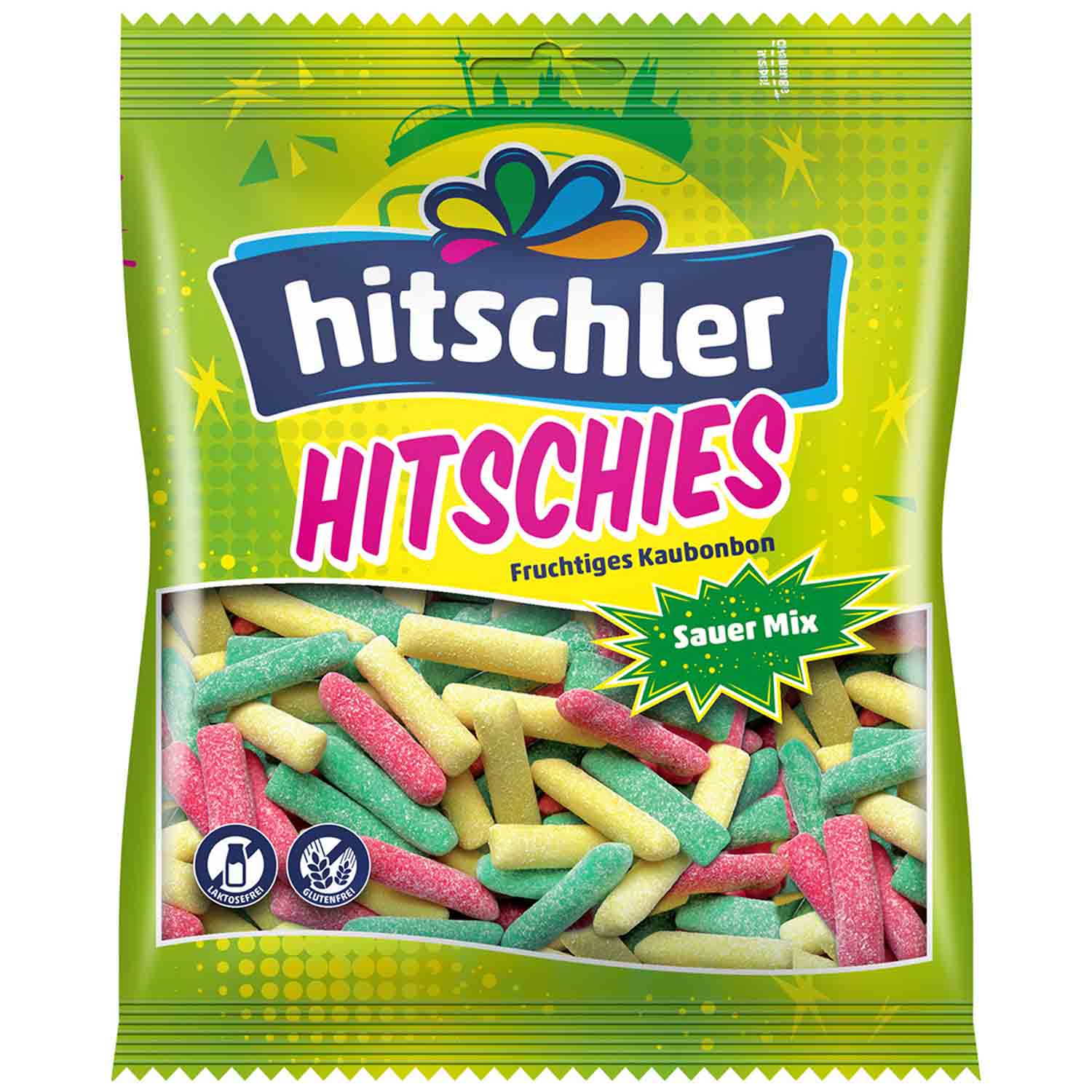 Hitschler Hitschies Sauer Mix 140g MHD:30.5.25