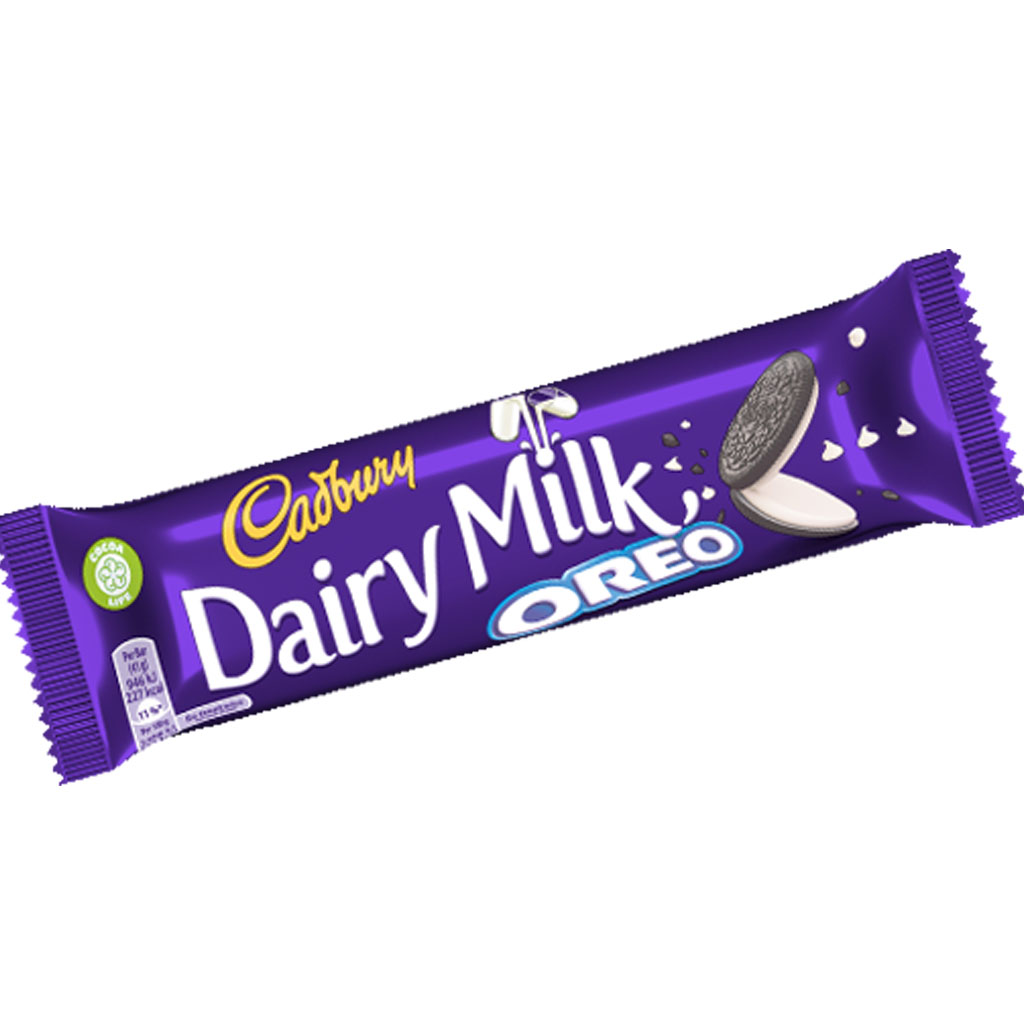 20x Cadbury Dairy Milk OREO á 41g=820g MHD:29.4.20