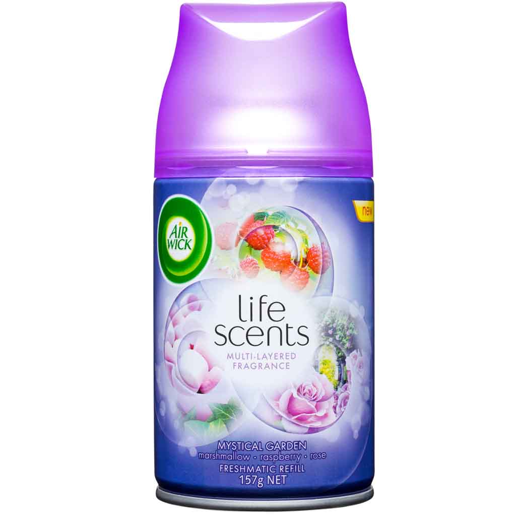6x Air Wick Lufterfrischer Freshmatic Life Scents Mystical Garden Nachfüllung 250ml
