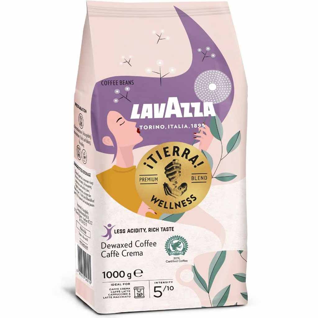 Lavazza ¡Tierra! Wellness ganze Bohnen 1000g MHD:30.6.24
