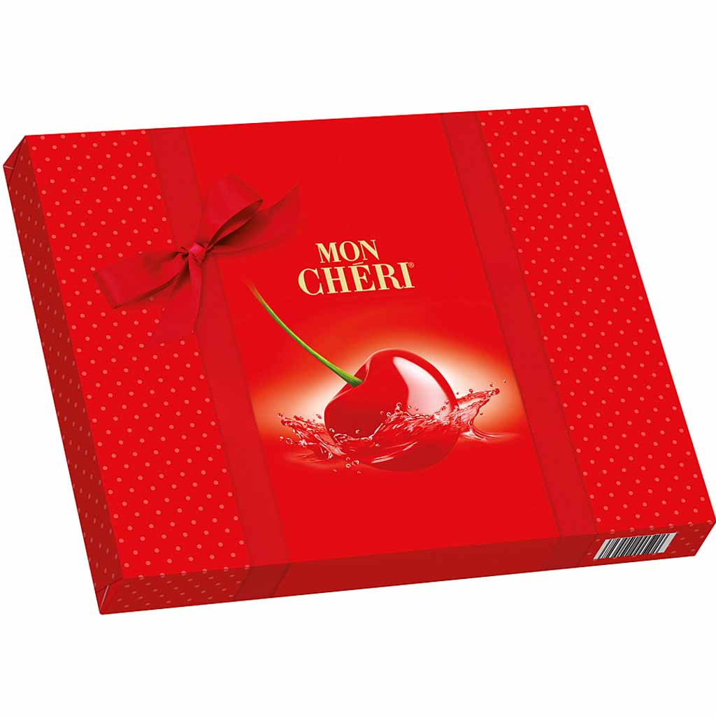 Ferrero Mon Chéri Geschenkverpackung 25er 262g MHD:11.4.24