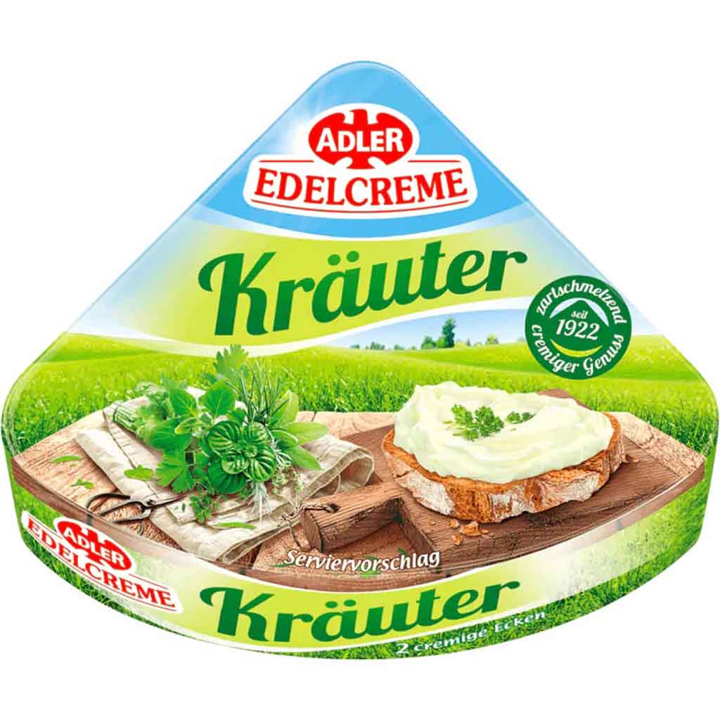 Adler Edelcreme Schmelzkäse Kräuter 100g