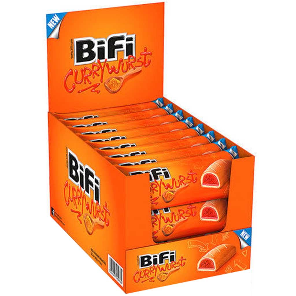 Bifi Currywurst 20x 50g = 1 kg MHD:13.12.24