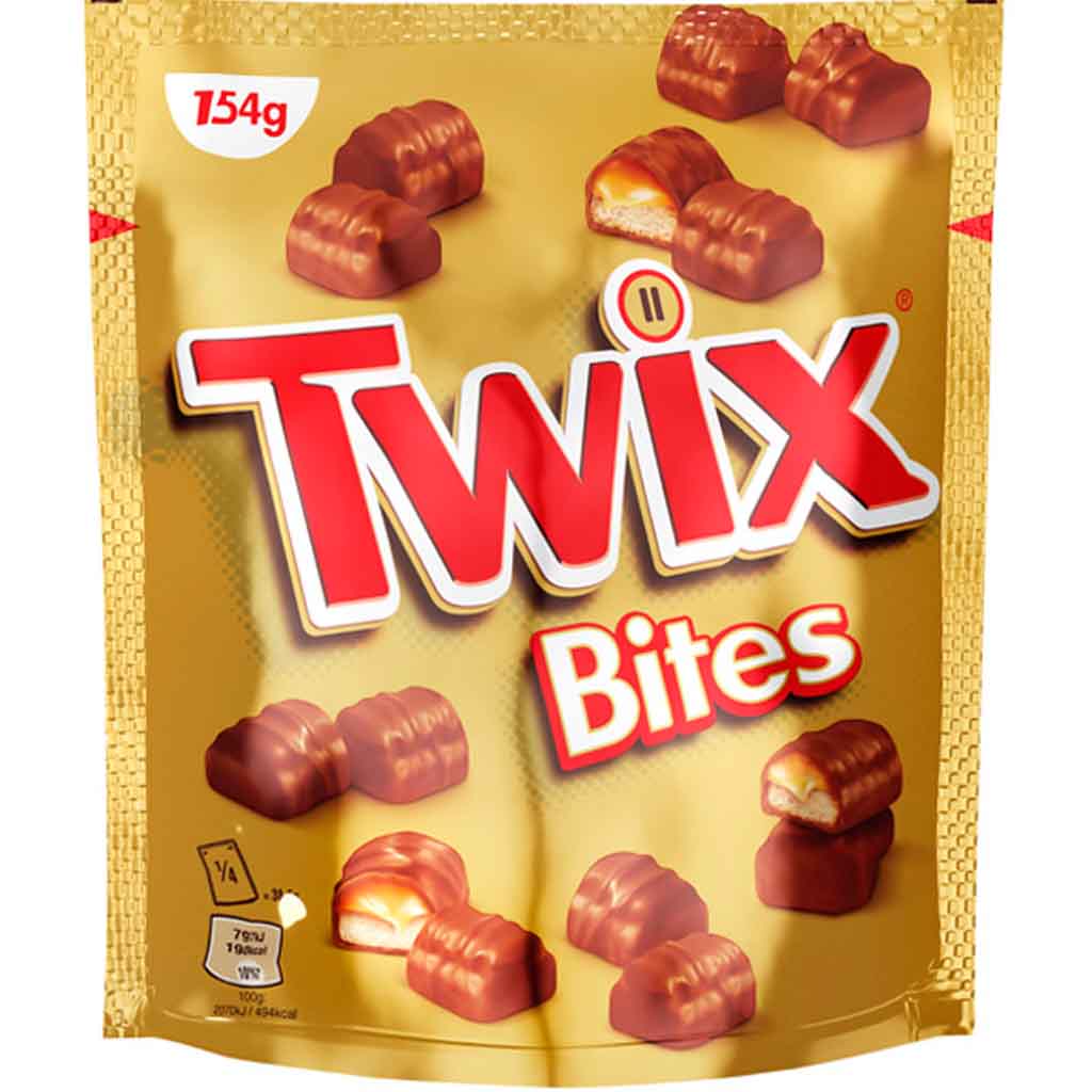 Twix Bites Knusperkeksstücke  154g MHD:23.8.20