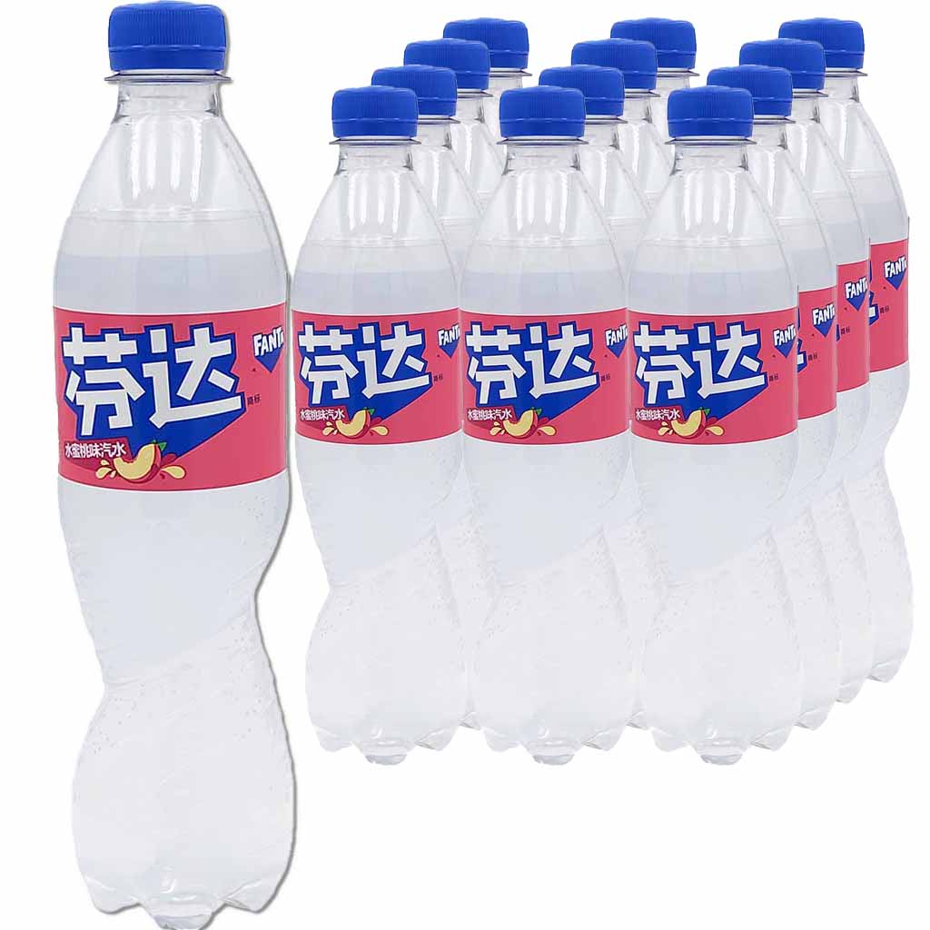 12x Fanta  White Peach PET á 0,5L=6L  