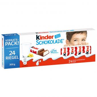 Kinder Schokolade 24er 300g MHD:29.1.25
