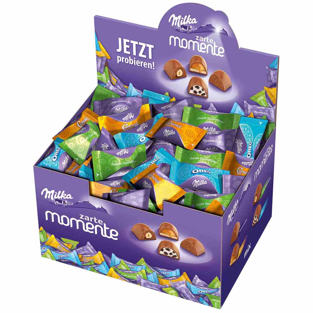 Milka Zarte Momente Mix 1kg  108 einzeln verpacke Pralinen