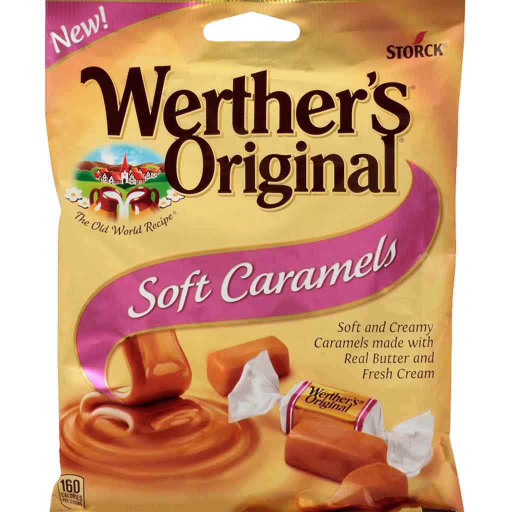 5x Werther's Original Soft Caramels á 137g=685g MHD:1/20