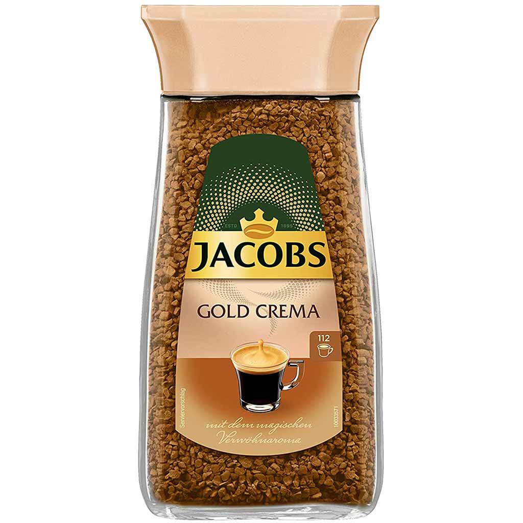 Jacobs löslicher Kaffee Gold Crema 200g MHD:30.11.25