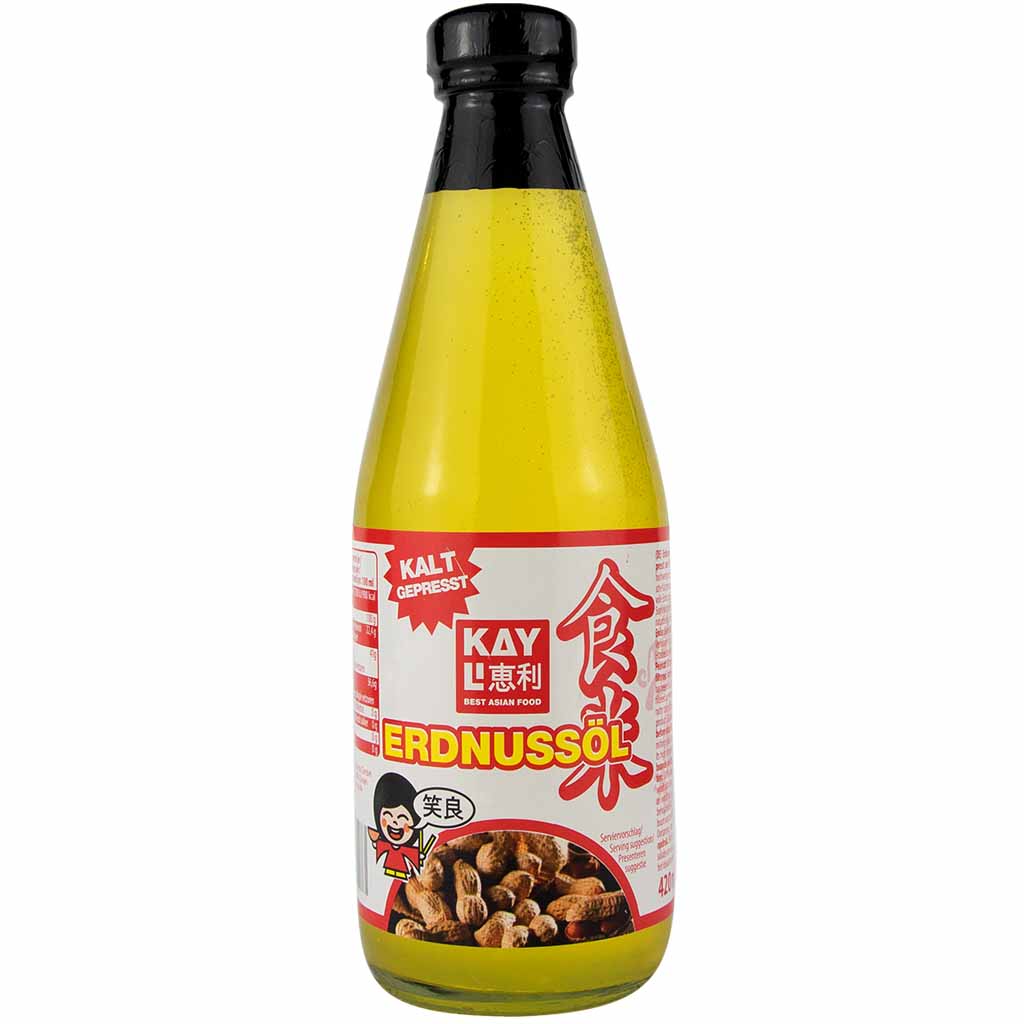 Kay-Li Erdnussöl kalt gepresst 420ml MHD:15.5.23