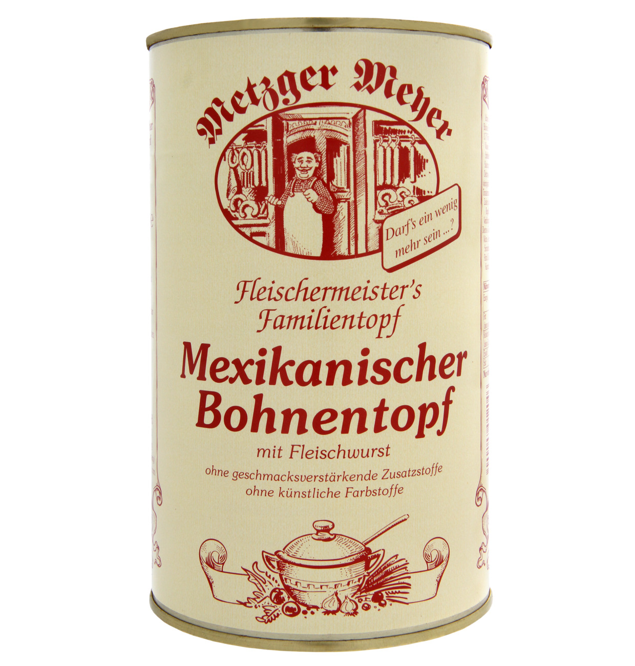 Metzger Meyer Mexikanischer Bohnentopf 1,2 kg MHD:5.4.28