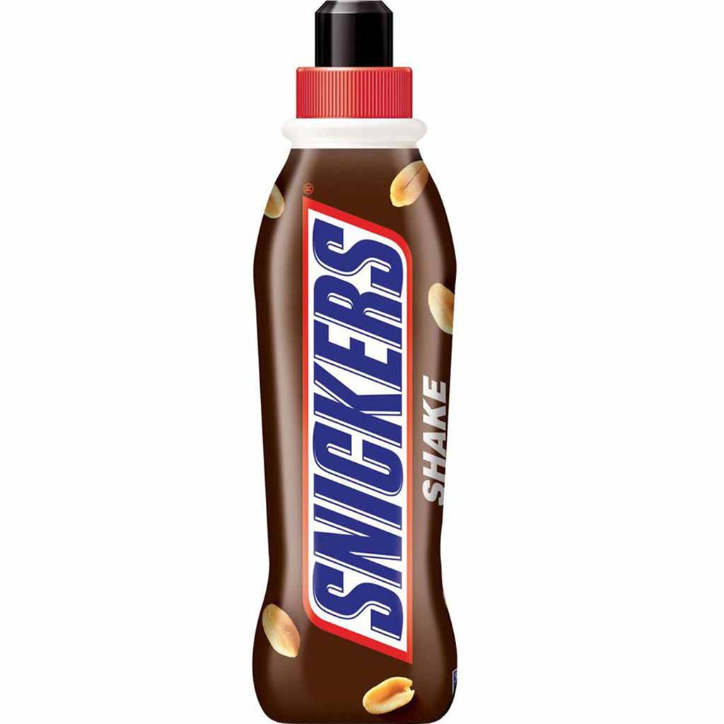 Snickers Shake Milchmixgetränk 350ml MHD:19.6.22