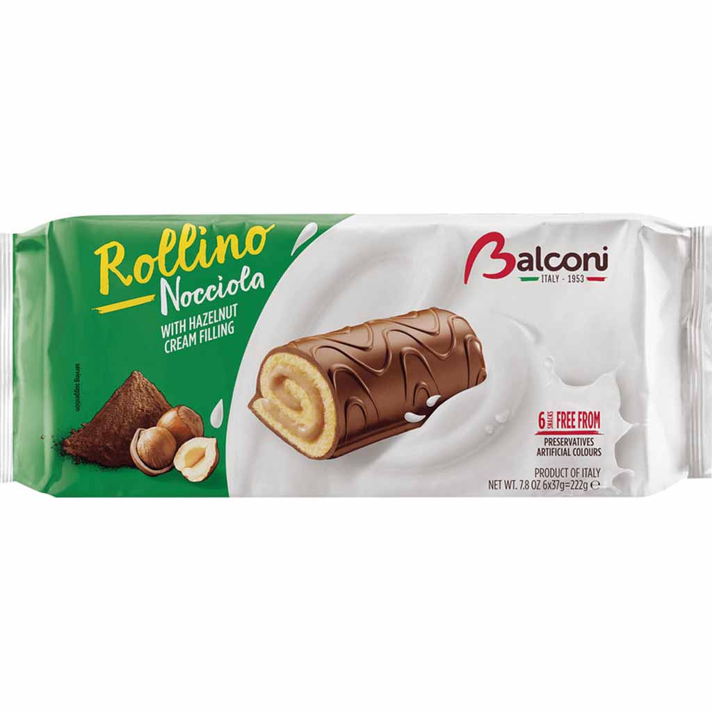 Balconi Rollino Nocciola 6er 222g MHD:28.7.24