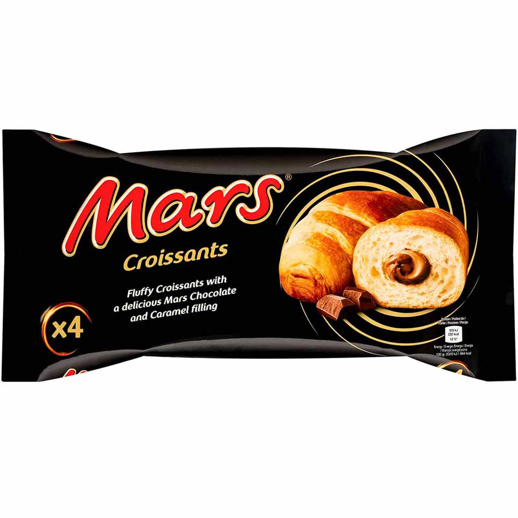 Mars Croissants 4er 192g MHD:9.9.24