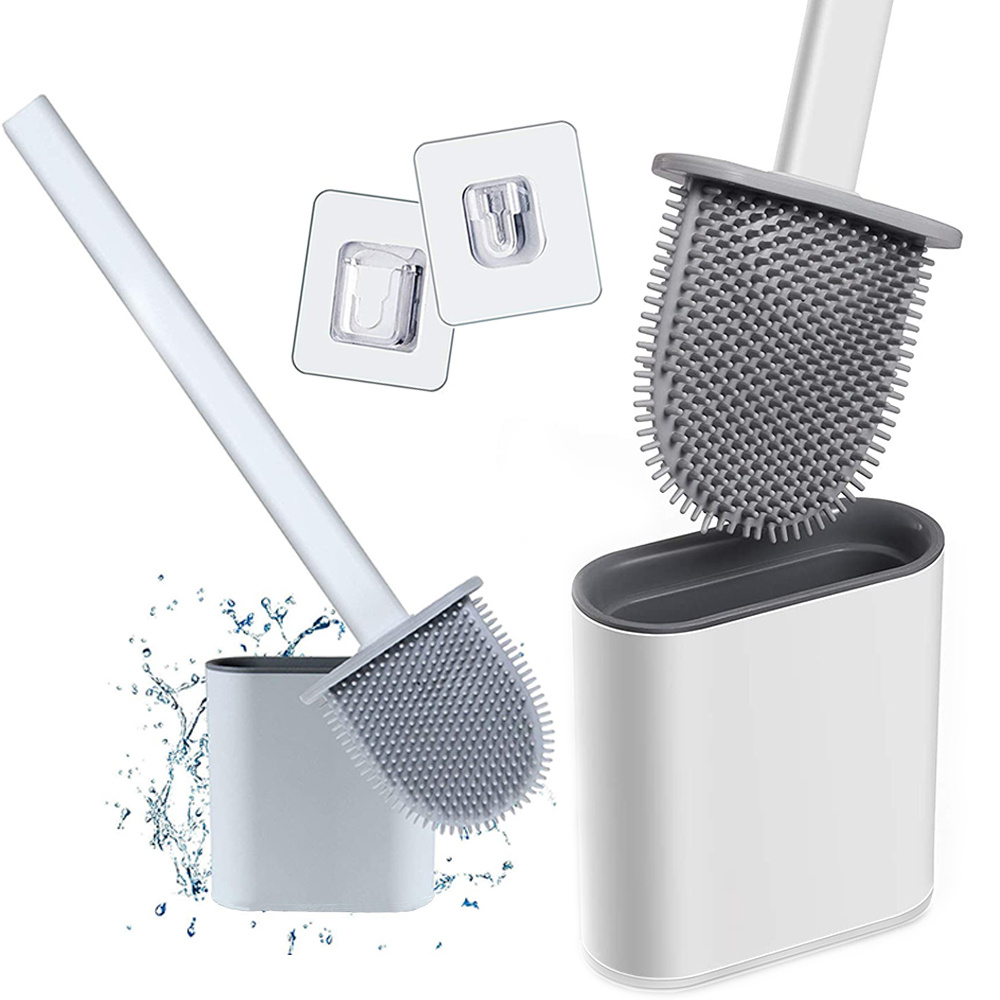 Toilettenbürste aus Silikon für das Badezimmer-WC