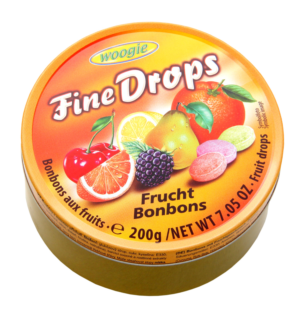 Woogie Bonbons mit Früchtemixgeschmack 200g MHD:22.5.27