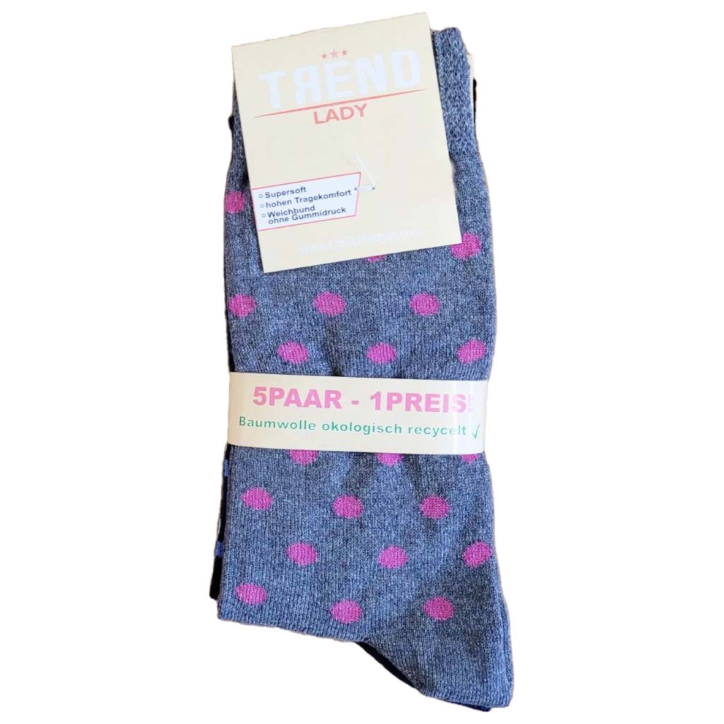 Trend Lady Socken 5er Gr 35-38
