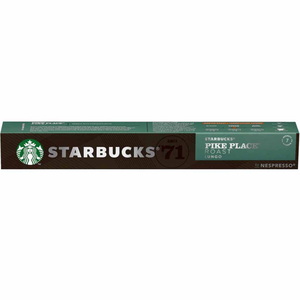 Starbucks NESPRESSO Pike Place Roast Lungo 10Tassen 53g MHD:24.5.25