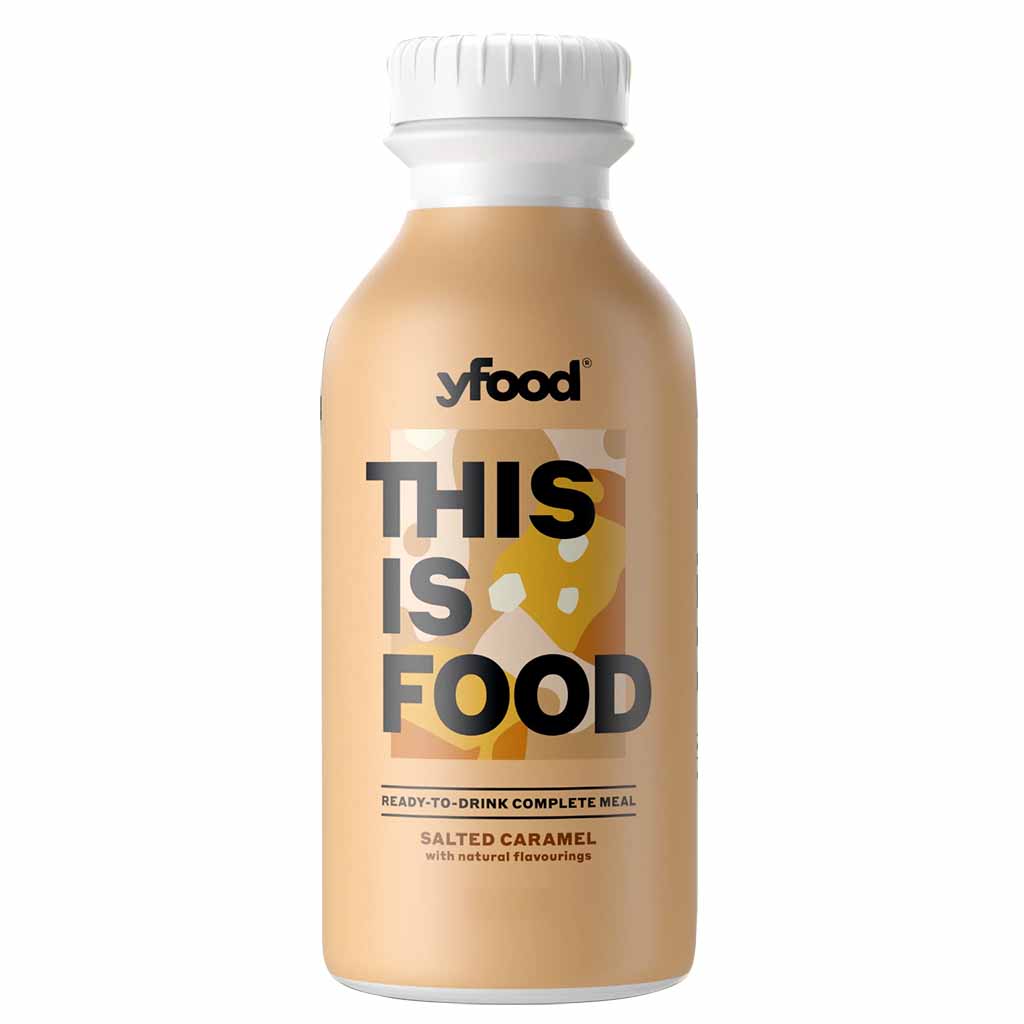 6x yFood Trinkmahlzeit salted Caramel á 500ml=3L MHD:27.12.23