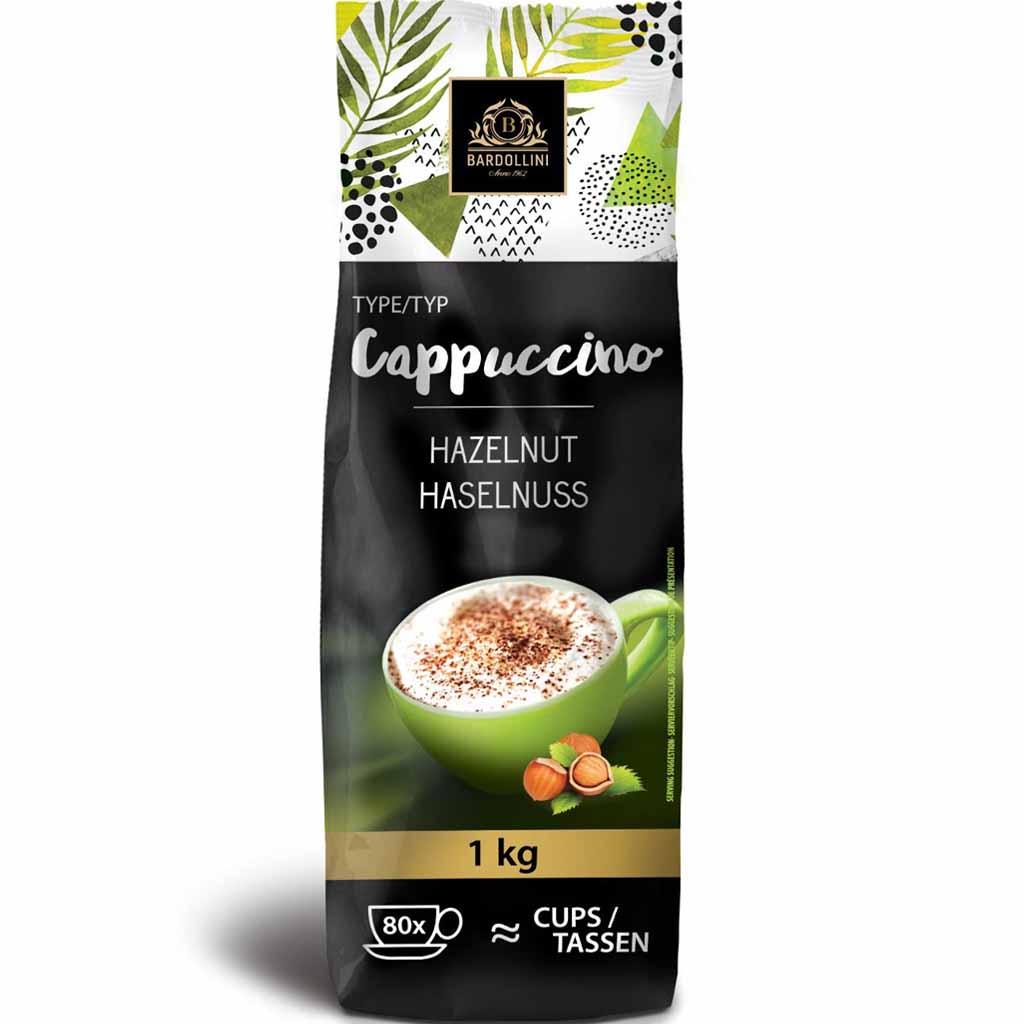 Bardollini Cappuccino Haselnuss 1kg MHD:26.8.25