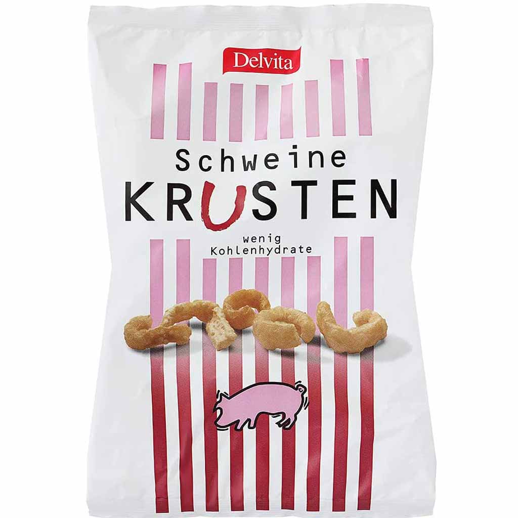 Delvita Schweine Krusten 175g MHD:19.7.23