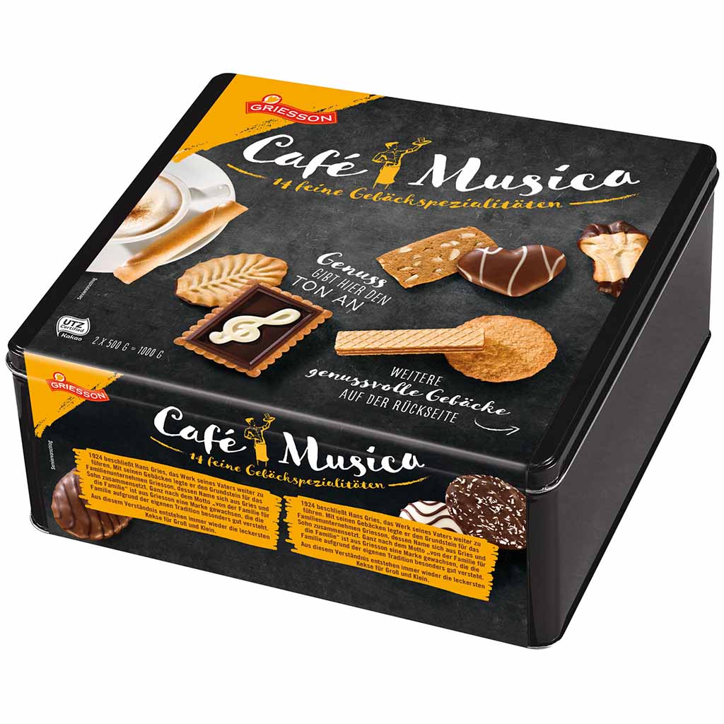 Griesson Café Musica Gebäckmischung 1000g MHD:1.5.22