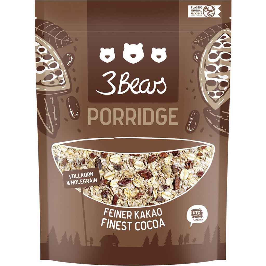 3Bears Porridge Kakao 400g MHD:1.11.24