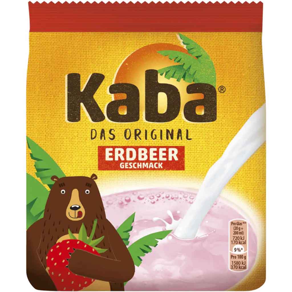 Kaba Getränkepulver Erdbeergeschmack 400g MHD:3.3.25