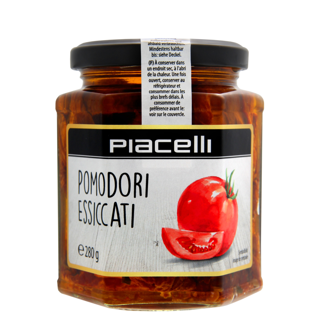 Piacelli Antipasti Pomodori essiccati - Tomaten getrocknet 280g MHD:17.4.27