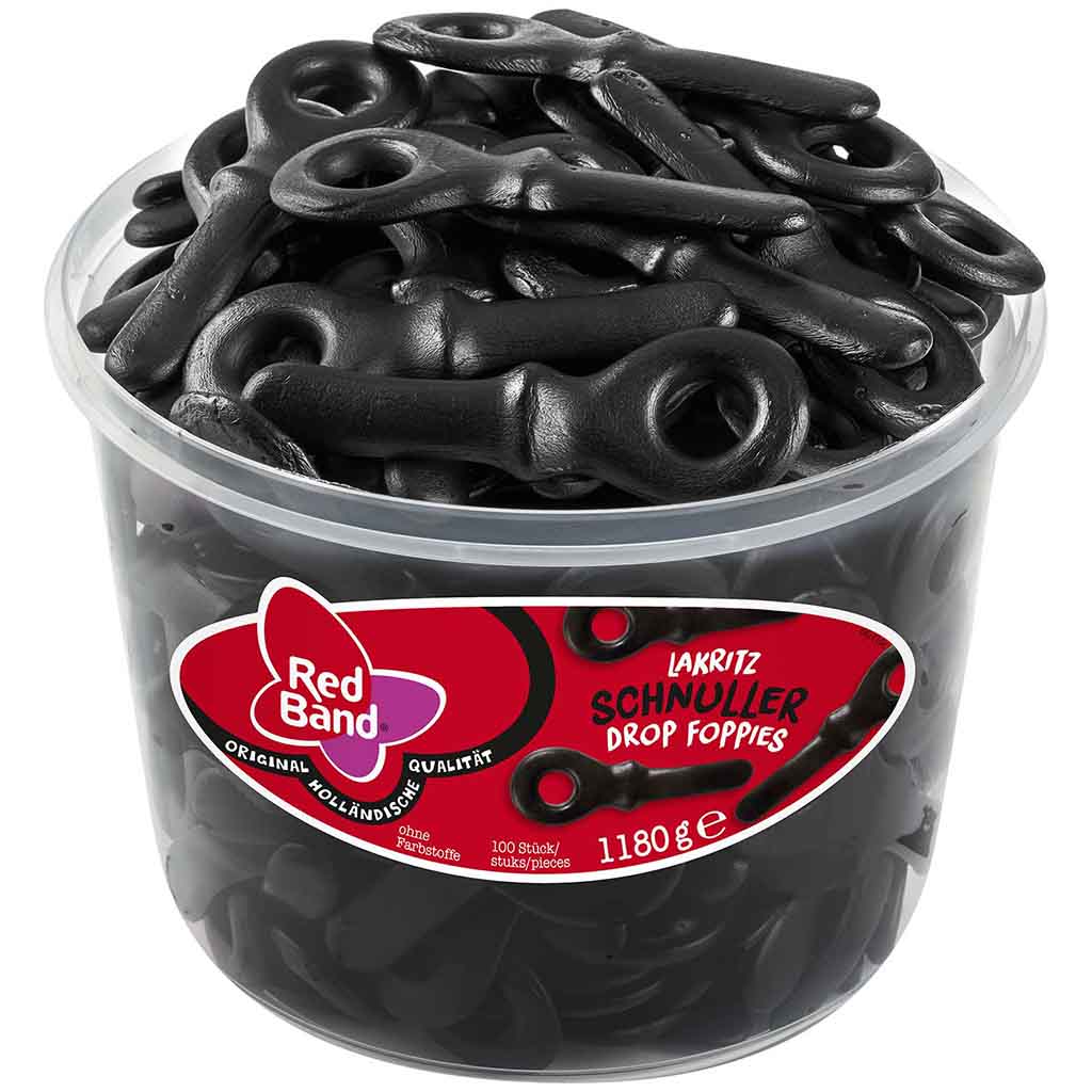 Red Band Lakritz Schnuller 1180g MHD:26.9.23