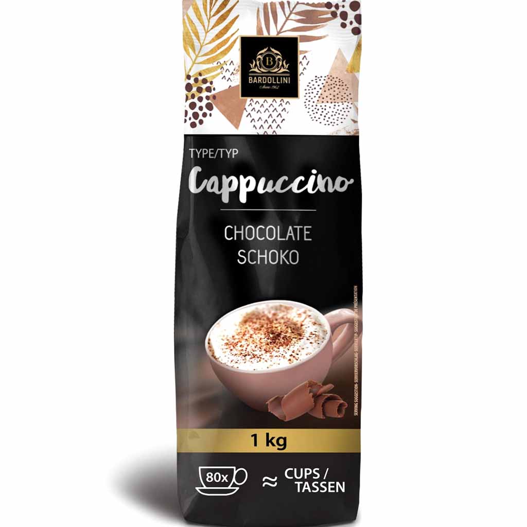 Bardollini Cappuccino Schoko 1kg MHD:26.8.25