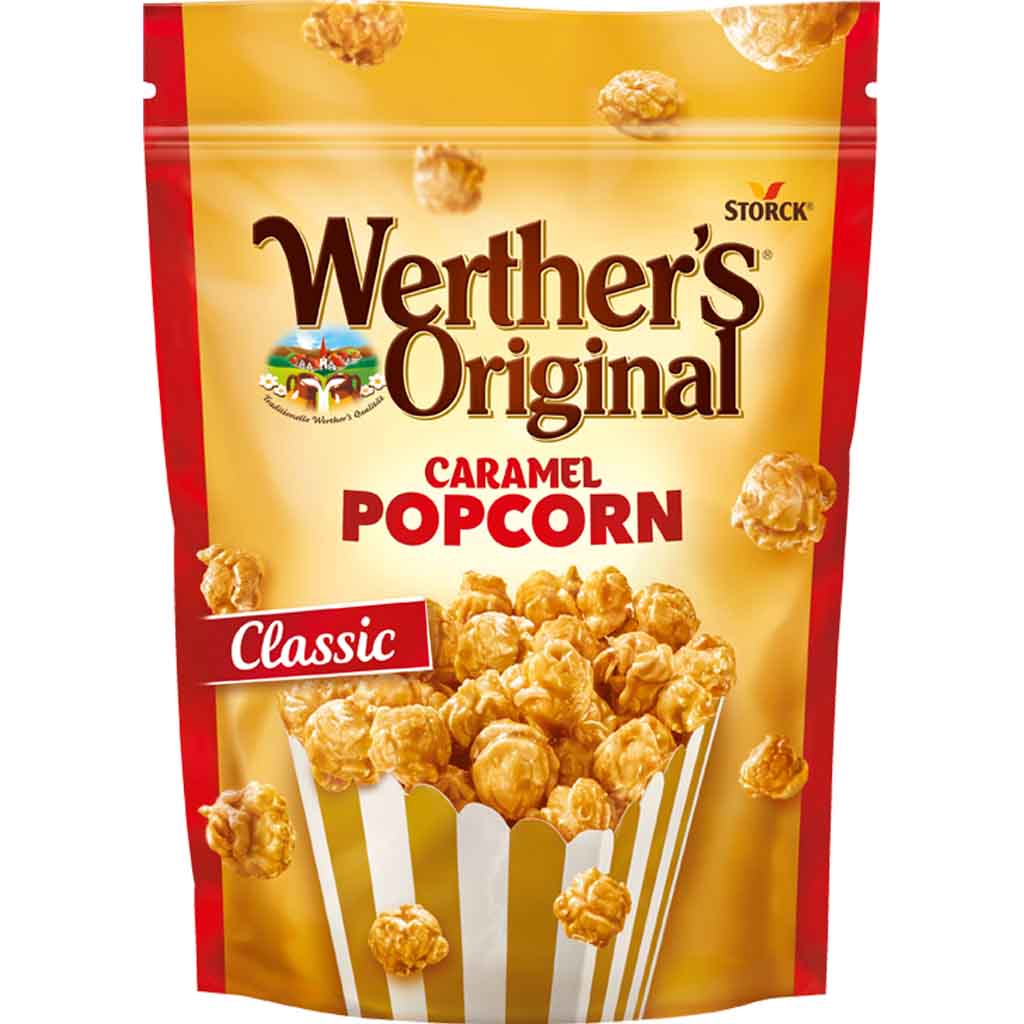 Werthers Original Caramel Popcorn Classic 154g MHD:30.5.25