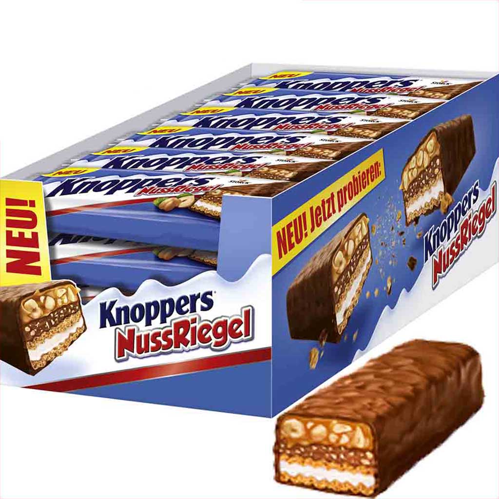 Knoppers Nussriegel 24x 40g=960g MHD:3.2.25
