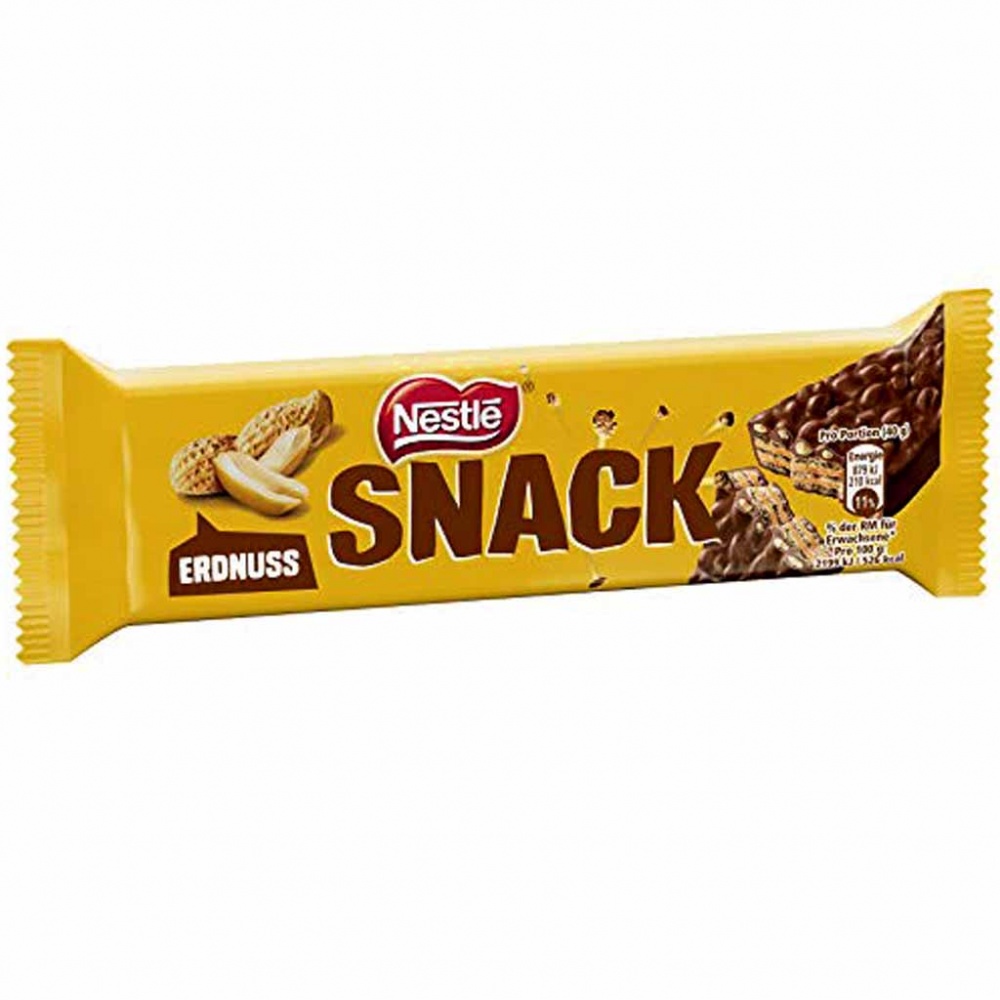 15x Nestle Snack Erdnuss á 36g=540g MHD:31.1.20