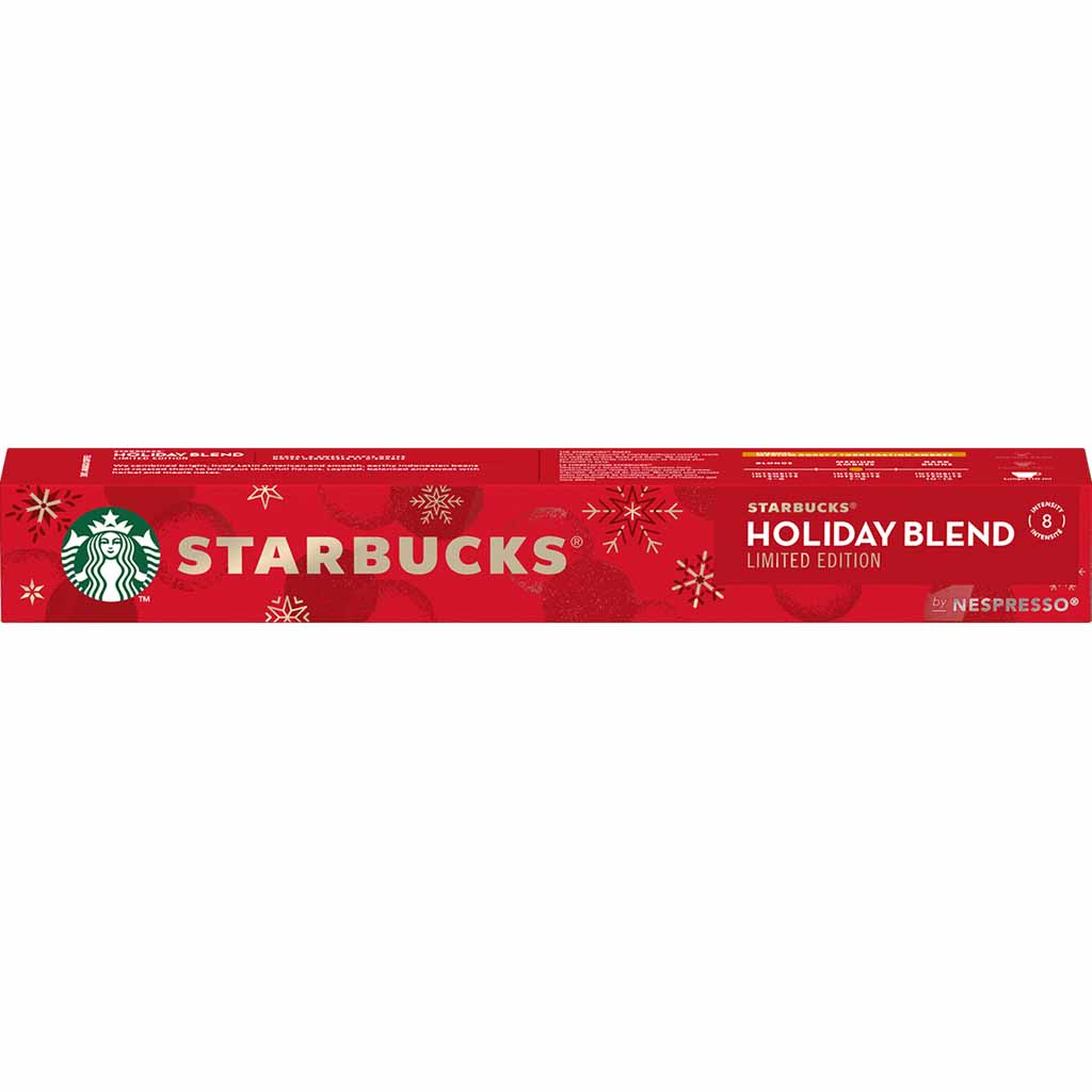 Starbucks NESPRESSO Holiday Blend 10Tassen 57g MHD:14.9.22