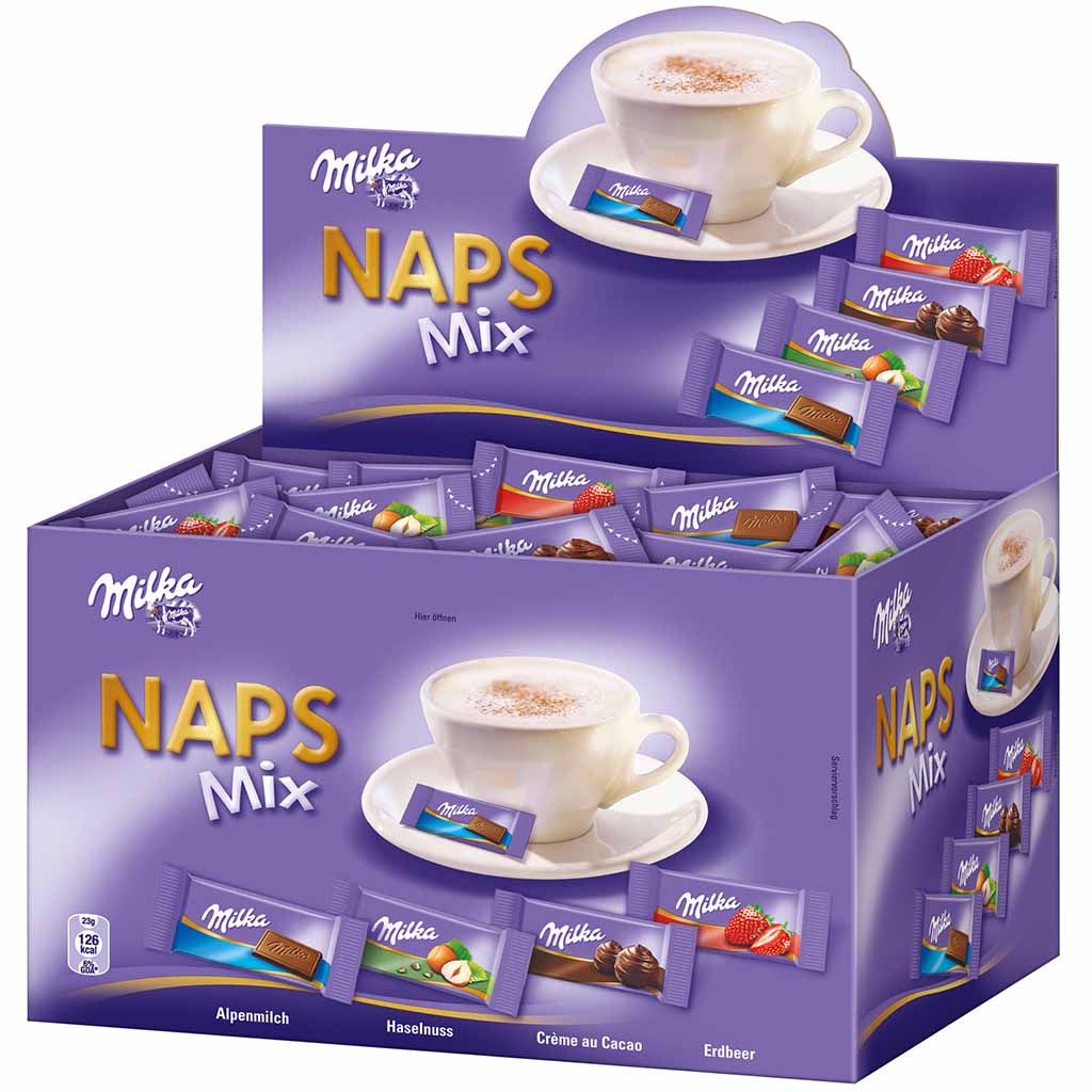 Milka Naps Mix 355er 1702g MHD:29.3.24