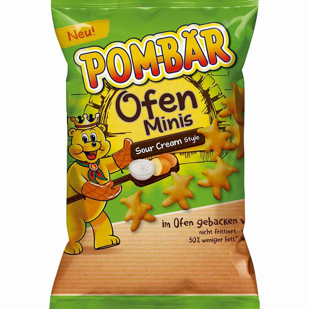 Pom-Bär Ofen Minis Sour Cream Style 80g MHD:30.9.24