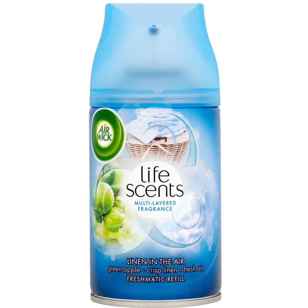 6x Air Wick Lufterfrischer Freshmatic Linen in the Air Nachfüllung á 250ml