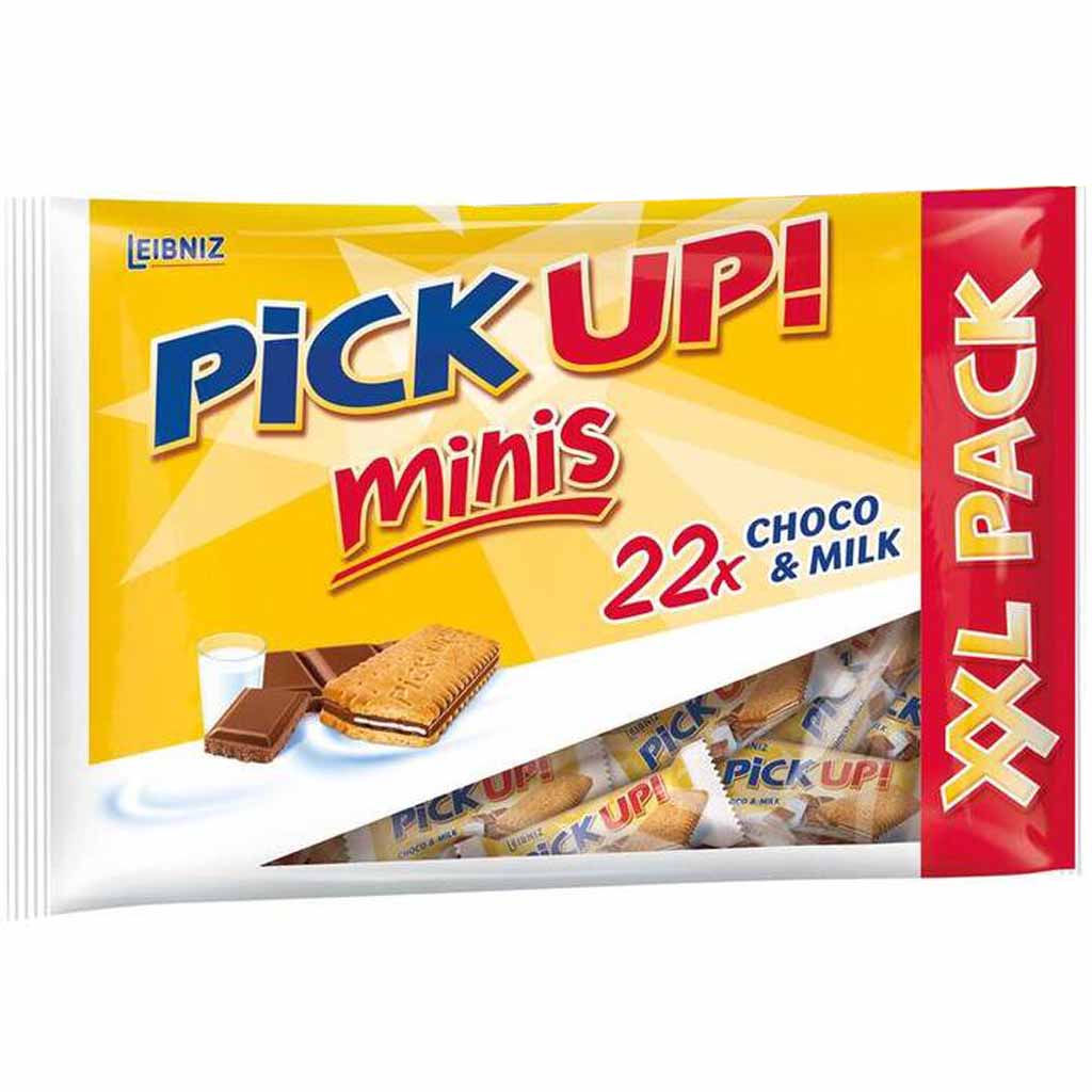 Leibniz PiCK UP! minis Choco & Milk 22er 233g MHD:1.4.22