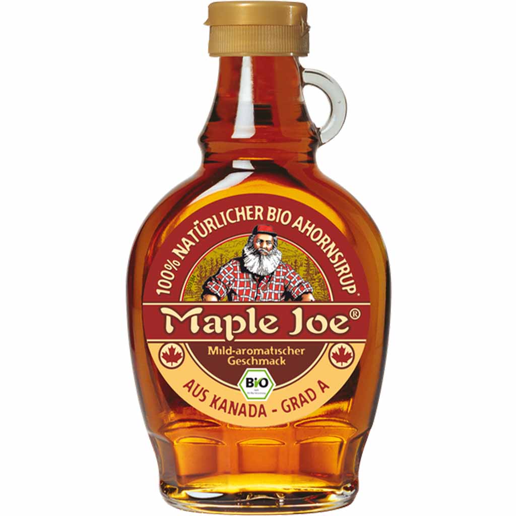 Maple Joe Bio Ahornsirup aus Kanada 250g MHD:28.3.26