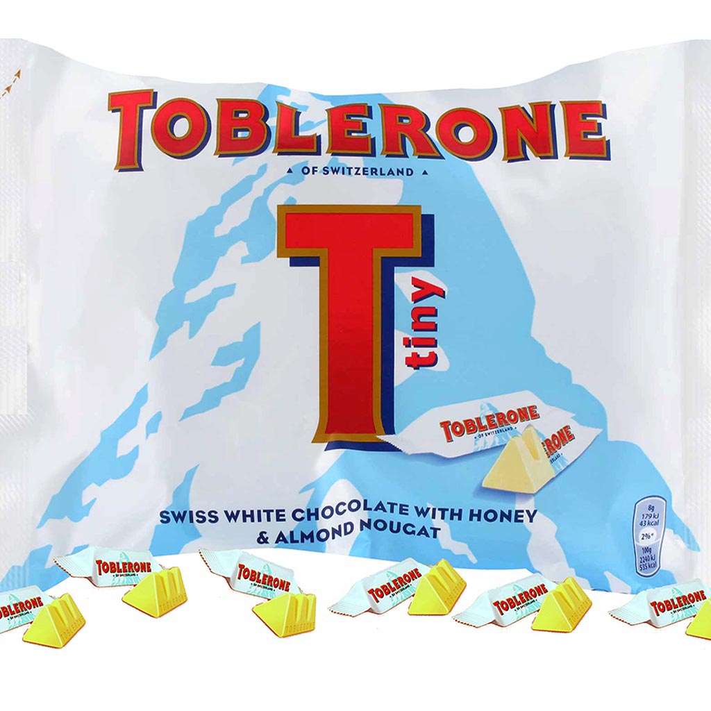 600g Toblerone White Tiny 25er (3x200g) MHD:10.3.20