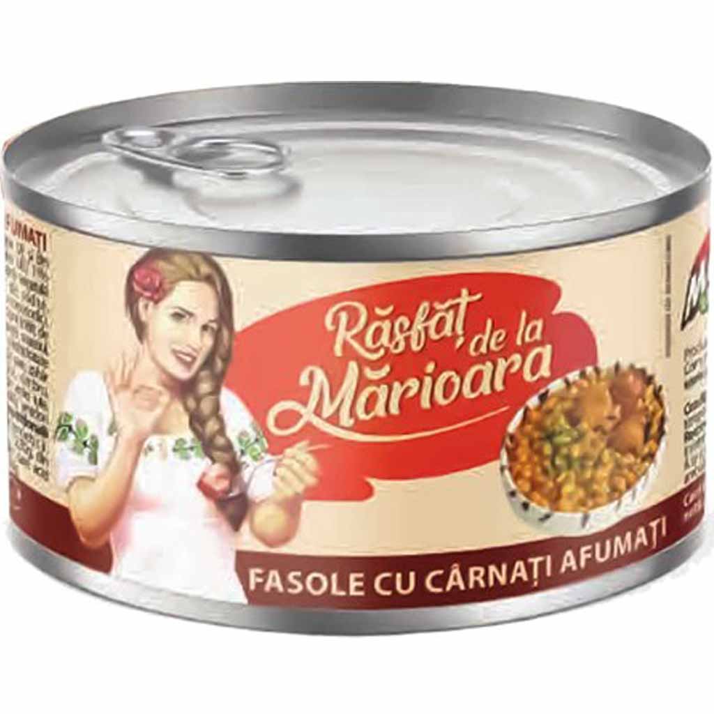 Mandy Fasole Carnati Bohnen mit geräucherten Würstchen 400g MHD:8.4.24