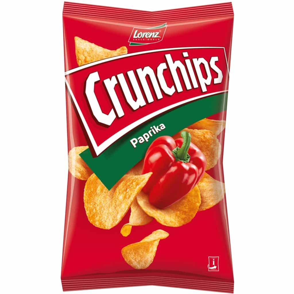 Lorenz Crunchips Paprika 175g MHD:9.2.23