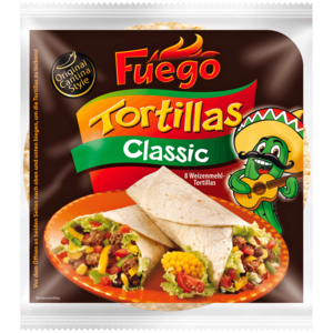 Fuego Tortilla Wraps Classic 320g MHD:11.2.21
